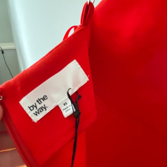 COPY - Revolve superdown Bodycon Red Dress - Picture 7 of 9